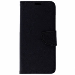 Husa Pentru SAMSUNG Galaxy S9 - Leather Fancy TSS, Negru