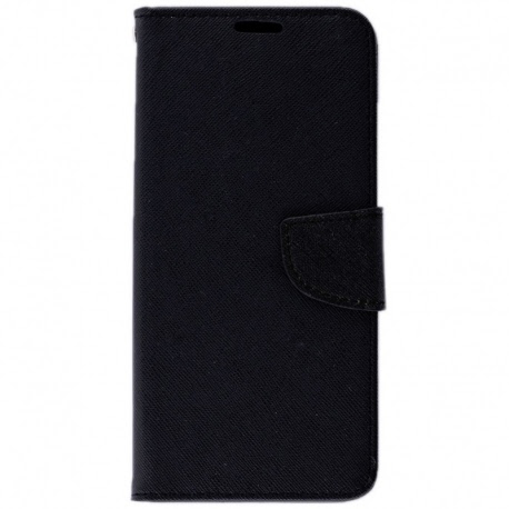 Husa Pentru SAMSUNG Galaxy S9 - Leather Fancy TSS, Negru