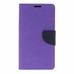 Husa Pentru SAMSUNG Galaxy J7 2017 - Leather Fancy TSS, Violet