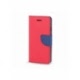 Husa Pentru SAMSUNG Galaxy J6 Plus 2018 - Leather Fancy TSS, Rosu