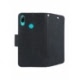 Husa Pentru HUAWEI P Smart 2019 - Leather Fancy TSS, Negru