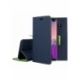 Husa Pentru SAMSUNG Galaxy S10 Plus - Leather Fancy TSS, Bleumarin