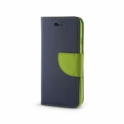 Husa Pentru HTC U12 Plus - Leather Fancy TSS, Bleumarin