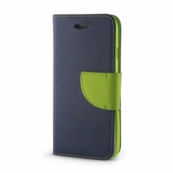 Husa Pentru SAMSUNG Galaxy S6 Edge Plus - Leather Fancy TSS, Bleumarin