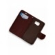 Husa Pentru SAMSUNG Galaxy S6 - Leather Fancy TSS, Negru/Maro