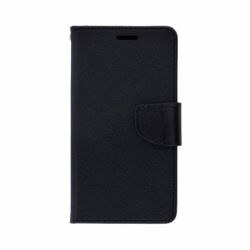 Husa Pentru SAMSUNG Galaxy A20e - Leather Fancy TSS, Negru