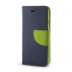 Husa SAMSUNG Galaxy A20e - Leather Fancy TSS, Bleumarin