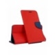Husa Pentru LG K40 - Leather Fancy TSS, Rosu