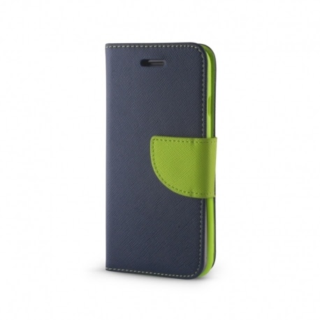 Husa Pentru LG K40 - Leather Fancy TSS, Bleumarin