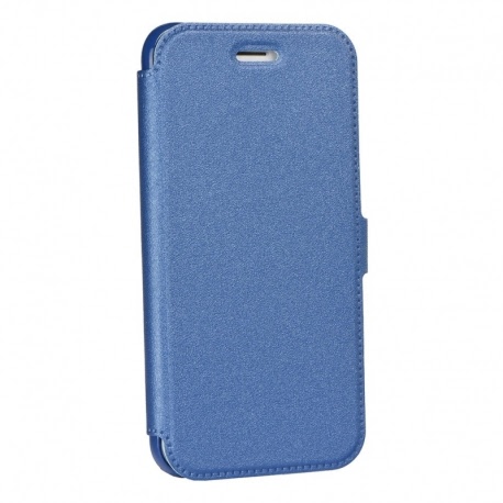 Husa Pentru HUAWEI P Smart 2019 - Leather Pocket TSS, Bleumarin