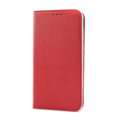 Husa HUAWEI P Smart Plus - Flip Magnet TSS, Rosu