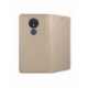 Husa MOTOROLA Moto G7 Power - Flip Magnet TSS, Auriu