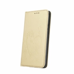 Husa Pentru SAMSUNG Galaxy J3 2017 - Smart Engrave TSS, Auriu, Heart