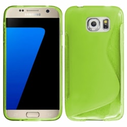 Husa Pentru SAMSUNG Galaxy S7 Edge - Luxury Flow TSS, Verde