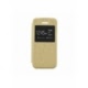 Husa APPLE iPhone 5\5S\SE - Flip Window TSS, Auriu