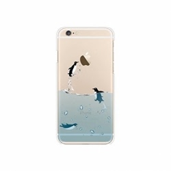 Husa Pentru APPLE iPhone 4/4S - Funky TSS, Pinguin