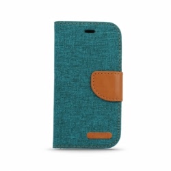 Husa Pentru SAMSUNG Galaxy J3 2016 - Denim Canvas TSS, Verde