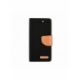 Husa Pentru HUAWEI P8 Lite 2017 / P9 Lite 2017 - Denim Canvas TSS, Negru