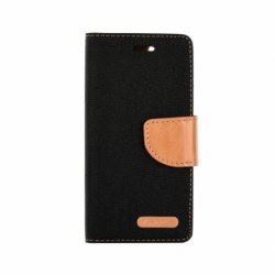 Husa Pentru HUAWEI P8 Lite 2017 / P9 Lite 2017 - Denim Canvas TSS, Negru