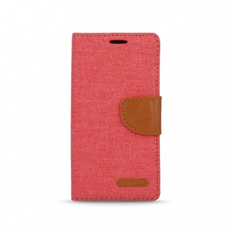 Husa SAMSUNG Galaxy S7 Edge - Denim Canvas TSS, Rosu