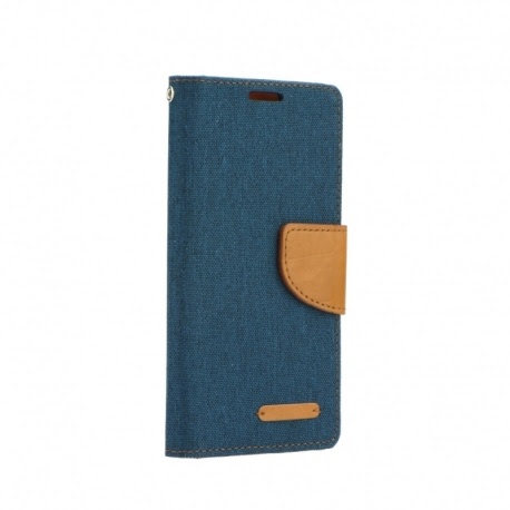 Husa Pentru SAMSUNG Galaxy Grand Prime - Denim Canvas TSS, Bleumarin