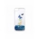 Husa Pentru SAMSUNG Galaxy J3 2016 - Water Glitter TSS, Bleumarin, Butterfly
