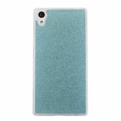 Husa Pentru SONY Xperia E4 - Luxury Glitter TSS, Albastru