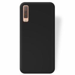 Husa Pentru SAMSUNG Galaxy A7 2018 - Luxury Slim Rubber TSS, Negru