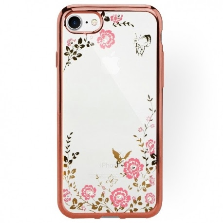 Husa Pentru HUAWEI P20 - Luxury Glare TSS, Roz-Auriu