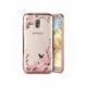 Husa Pentru SAMSUNG Galaxy J7 2017 - Luxury Glare TSS, Roz-Auriu