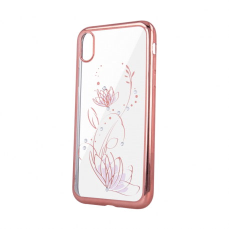 Husa SAMSUNG Galaxy S9 - Luxury Glare TSS, Lotus Roz-Auriu