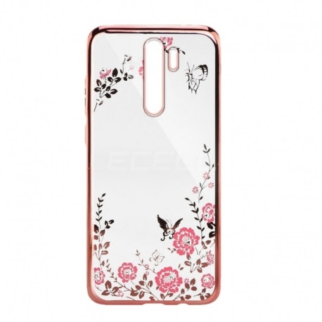Husa XIAOMI Redmi Note 8 Pro - Luxury Glare TSS, Roz-Auriu