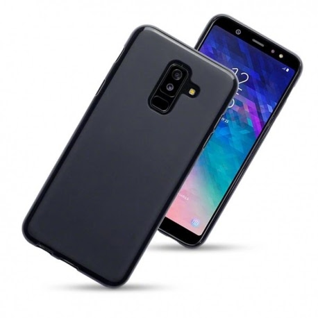 Husa SAMSUNG Galaxy A6 Plus 2018 - Luxury Mat TSS, Negru