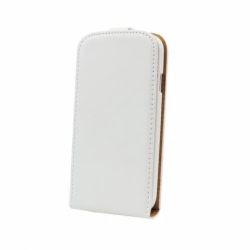 Husa Pentru APPLE iPhone 5/5S/SE - Vertical Book TSS, Alb