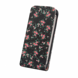 Husa Pentru SAMSUNG Galaxy S4 - Vertical Book TSS, Flowers 2