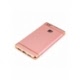 Husa Pentru APPLE iPhone 7 Plus / 8 Plus - Luxury 3 in 1 TSS, Roz-Auriu