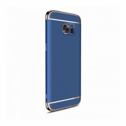 Husa Pentru SAMSUNG Galaxy S7 Edge - Luxury 3 in 1 TSS, Bleumarin