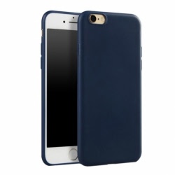 Husa Pentru APPLE iPhone 6/6S - Luxury Slim Mat TSS, Bleumarin