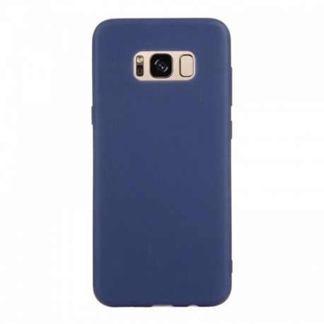 Husa Pentru SAMSUNG Galaxy S8 Plus - Luxury Slim Mat TSS, Bleumarin