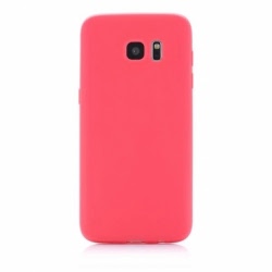 Husa Pentru SAMSUNG Galaxy S7 Edge - Luxury Slim Mat TSS, Rosu