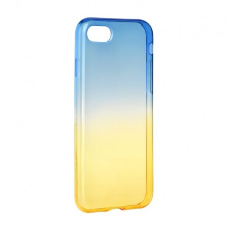Husa Pentru APPLE iPhone 7 / 8 - Gradient TSS, Albastru/Auriu