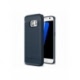 Husa Pentru APPLE iPhone XS - Luxury Carbon TSS, Bleumarin