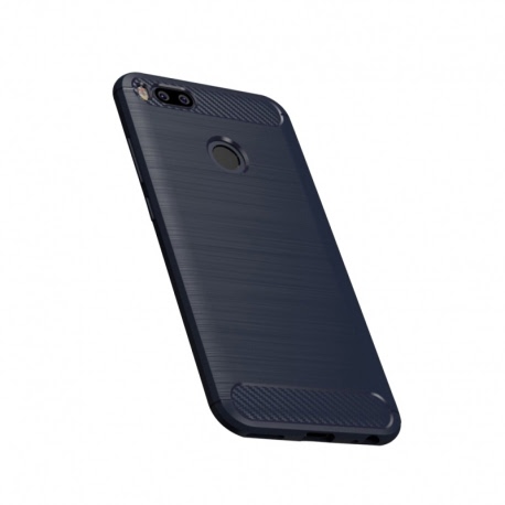 Husa Pentru XIAOMI Mi A1 - Luxury Carbon TSS, Bleumarin