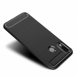 Husa HUAWEI P20 Lite - Luxury Carbon TSS, Negru