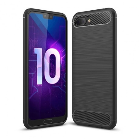 Husa HUAWEI Honor 10 - Luxury Carbon TSS, Negru