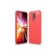 Husa HUAWEI Mate 20 Lite - Luxury Carbon TSS, Rosu