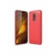 Husa Pentru XIAOMI Pocophone F1 - Luxury Carbon TSS, Rosu