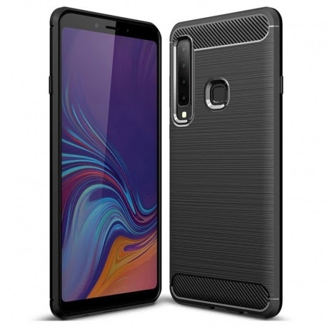 Husa Pentru SAMSUNG Galaxy A9 2018 - Luxury Carbon TSS, Negru