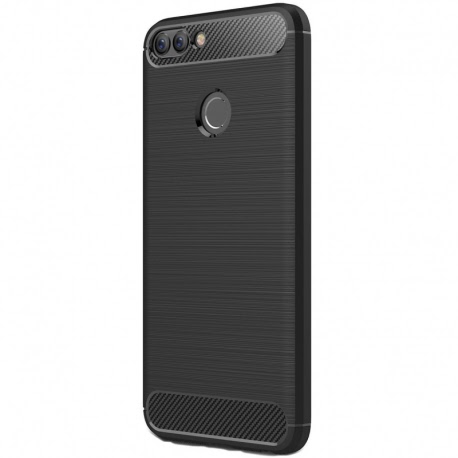 Husa Pentru HUAWEI P Smart - Luxury Carbon TSS, Negru