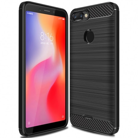 Husa Pentru XIAOMI RedMi 6 - Luxury Carbon TSS, Negru